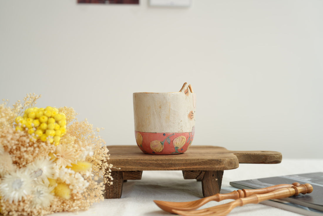 Cozy Nook - Round Cat Mug- CN02 #4