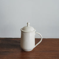 Maya Inamura 稲村真耶 White Mug with Lid MI29