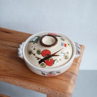 Donabe Banko Ware No.7 Persimmon Clay Pot