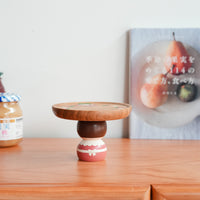 Kiezakka 木繪雜貨 Pedestal Plate - Strawberry KZ03