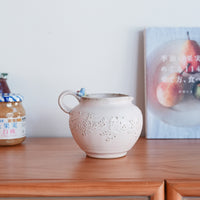 Satomi Motohashi 本橋里美 Bird and Flower Jug - Medium SM20