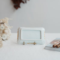 TATA Pottery Studio 田中大輝 & 田边桂- Porcelain Rectangle Plate TP11 #2