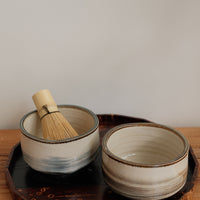 Matcha Whist and Bowl Set - Brown