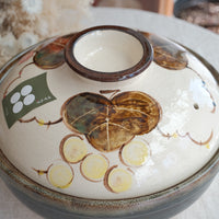 Donabe Banko Ware No.9 Grapes Clay Pot