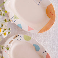 Hacorie 石丸和美 Oval Plate - Geometry HC07