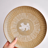 Ayane Hamada 濱田綾音 Large Animal Plate AY11