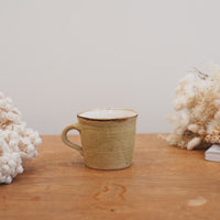 Tomoko Kubo コンガリ舍 Yellow Butterfly Mug TK04