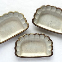 Mashiko Pottery Yoshizawa Dumpling Mini Plate