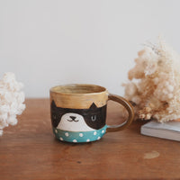 Fumiko Tsuchihashi 土橋文子 - Animal Mug FT02 #8