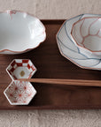 Wooden Octagonal Dinner Tray