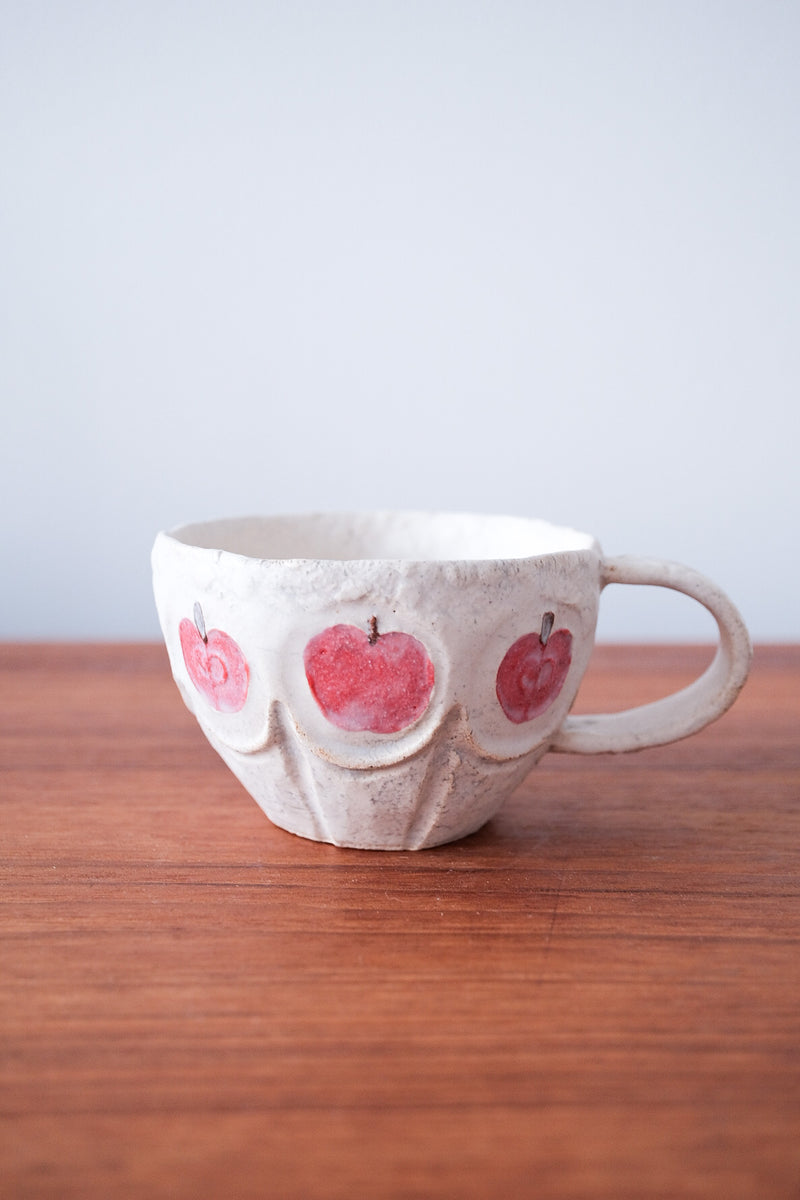 Atsumi Honda 本田あつみ Fruit Mug - Apple - AH24 – Yochi Cups