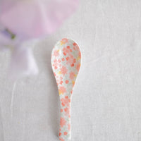 Japanese Ceramic Soup Spoon