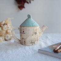 Akemi Suzuki 鈴木明美 - White Wall Collection Teapot AS24