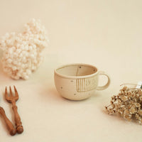 Chiho Yoshida 穗屋工房 Mug - Line & Stars CY13