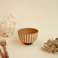 Chiho Yoshida 穗屋工房- Rice Bowl - Strips CY06