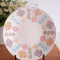 Hacorie 石丸和美 Round Plate - Stamp HC15