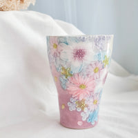 Seto Ware Flower Coke Cup