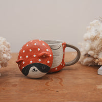 Fumiko Tsuchihashi 土橋文子 - Mug with Lid FT10 #6