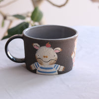 Akemi Nakamura 中村明美 Animal Mug AN03