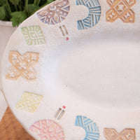 Hacorie 石丸和美 Oval Plate - Stamp HC13