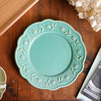 Atelier Gyuusha Medium Floral Shape Round Plate