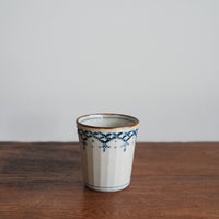 Kazuaki Shimura 志村和晃- Sometsuke Shippo Pattern Cup KAS04