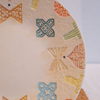 Hacorie 石丸和美 Round Plate - Stamp HC15