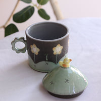 Akemi Nakamura 中村明美 Mug with Lid AN02
