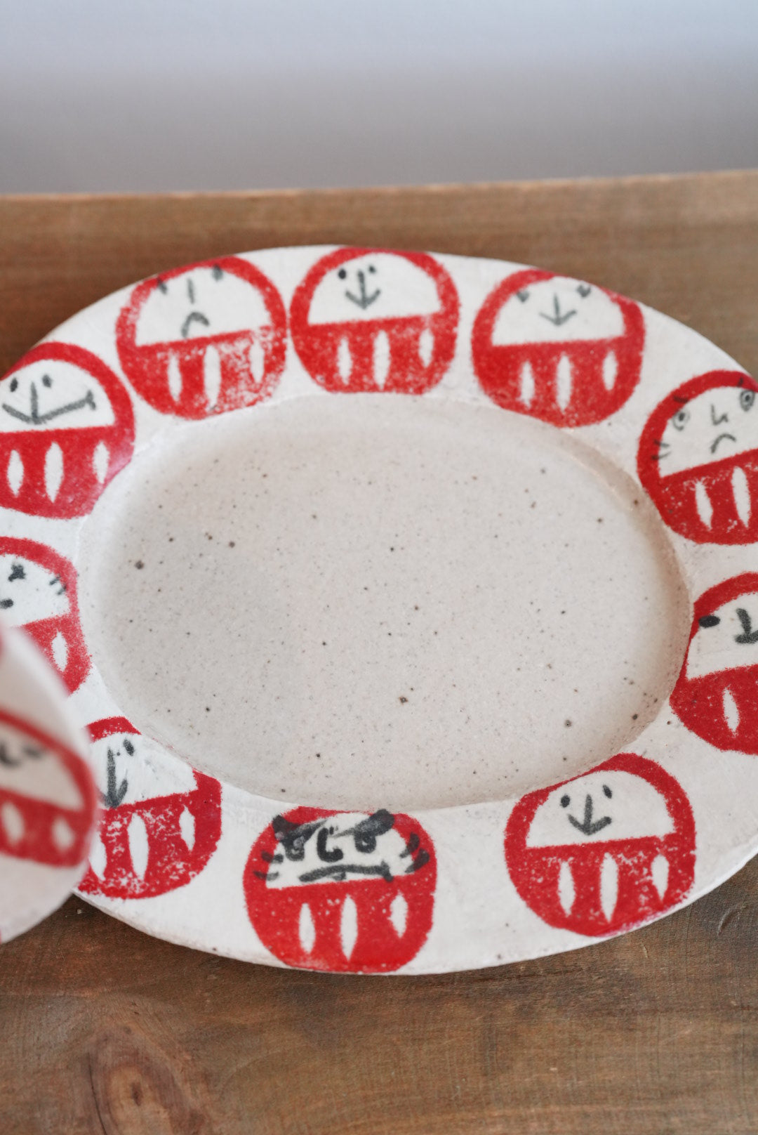 Tomotaro 岡村友太郎 - Daruma Oval Plate