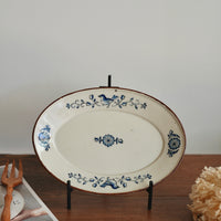 Shinko Nakanishi 中西申幸 Bird Oval Plate SN11