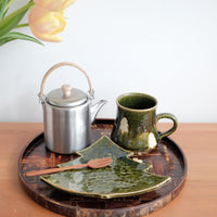 Mino Ware Tree Shape Plate