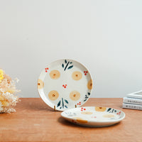 Kumiko Ishikawa 石川久美子 Small Flower Plate 16cm KI13