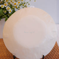 Hacorie 石丸和美 Round Plate - Stamp HC15