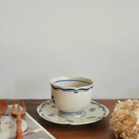 Shinko Nakanishi 中西申幸 Bird Mug and Saucer set SN03