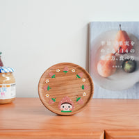 Kiezakka 木繪雜貨 Pedestal Plate - Strawberry KZ03