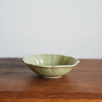 Maya Inamura 稲村真耶 Green Floral Bowl MI03