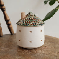 Forest Seed Pottery Ceramic Clay House Tea Cup small