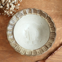 Mashiko Pottery Yoshizawa Lion Bowl