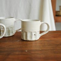 Tatsuo Horimizu 堀水達雄 White Mug TH01
