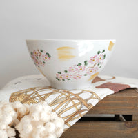 夕立窯 Fully Handmade Ramen Bowl - Sakura & House