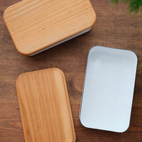 Noda Horo White Series Enamel Butter Case