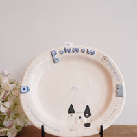 Aya Furusawa 古澤彩- Round Plate With Rim AF06-3