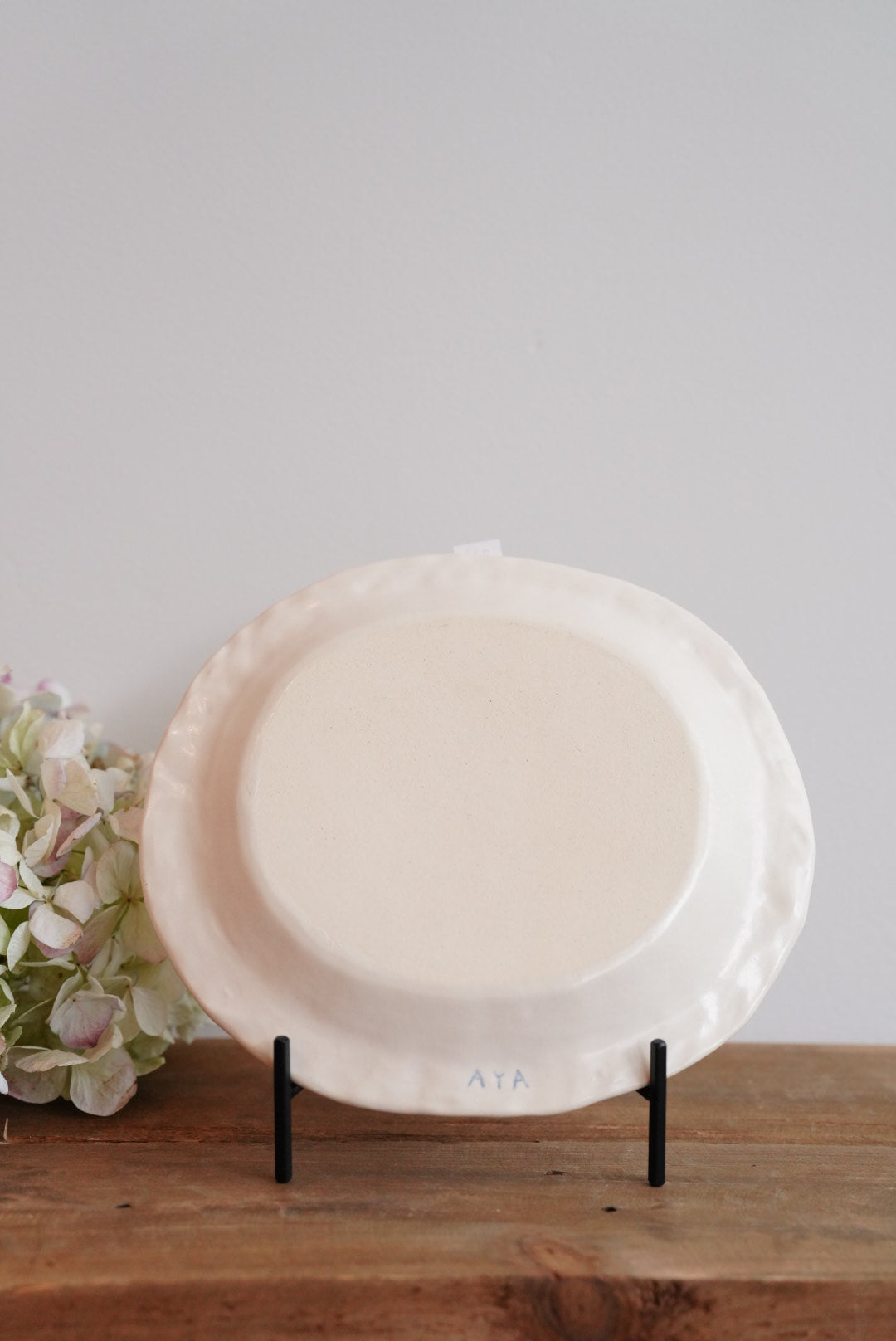 Aya Furusawa 古澤彩- Round Plate With Rim AF06-3