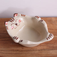 Hasami ware Friendly Cat Small Bowl