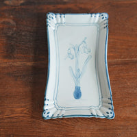Maya Inamura 稲村真耶 Flower Rectangle Plate MI19