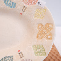 Hacorie 石丸和美 Oval Plate - Stamp HC13