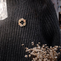 Michi Ito 伊藤三智- Brooch - Poppy Wreath M24