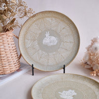 Ayane Hamada 濱田綾音 Large Animal Plate AY11