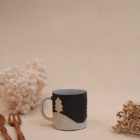 Kei Mitsumochi ミツ持啓 House and Trees Mug - Cream KM64