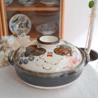 Donabe Banko Ware No.9 Grapes Clay Pot